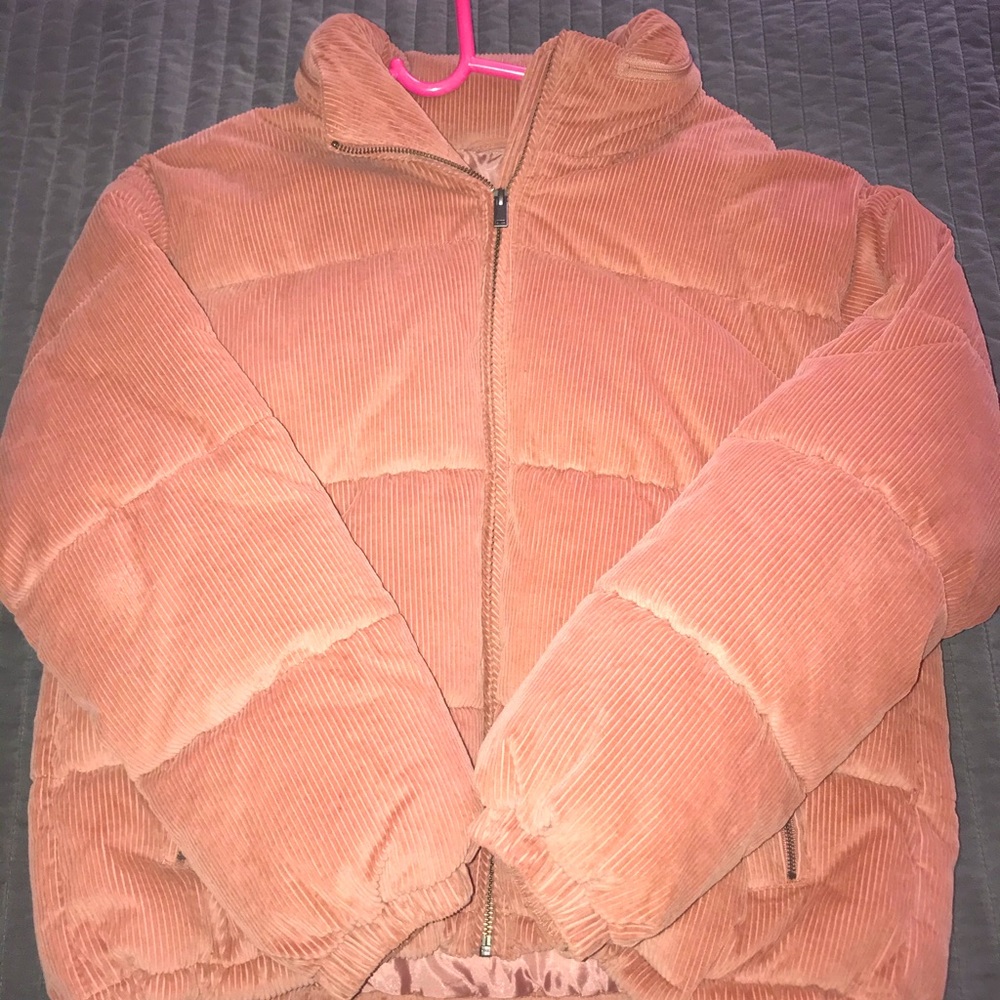 Pink Puffer Coat